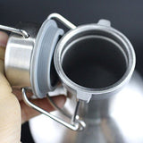 Cerveza bottle-nacola Acero Inoxidable Homebrew cerveza Growler Saver Tapa Growler Secure Swing Tapa Superior Craft Botella Bar Herramientas