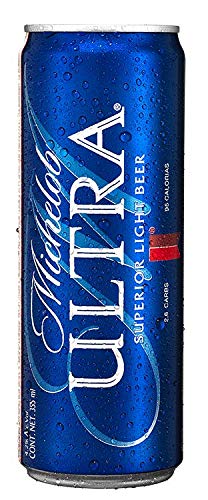 Cerveza Premium Importada, Michelob Ultra, 24 latas de 355 ml c/u