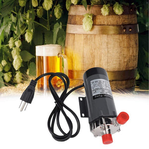 Jeffergarden Elaboración de Cerveza magnética Resistente de Alta Temperatura de Acero Inoxidable c para Homebrew(美 规 110V)