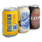 Cerveza Combo Fiesta León, Pacifico Y Montejo 355 Ml