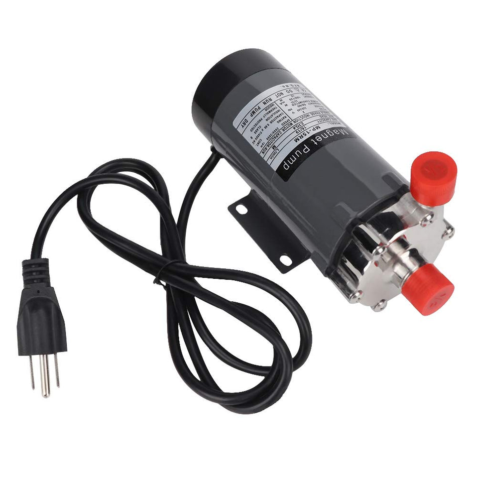 Jeffergarden Elaboración de Cerveza magnética Resistente de Alta Temperatura de Acero Inoxidable c para Homebrew(美 规 110V)