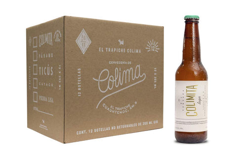 12 pack Cerveza Colimita Lager