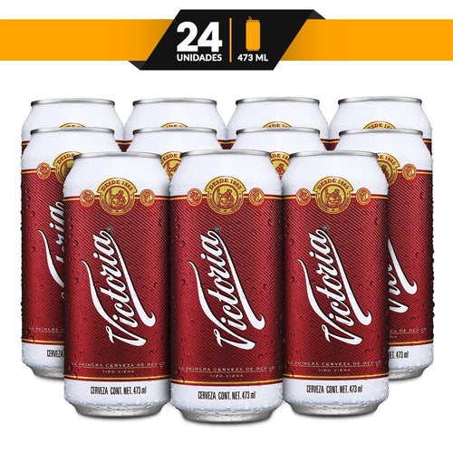 Cerveza Victoria 24 Latas 473 Ml