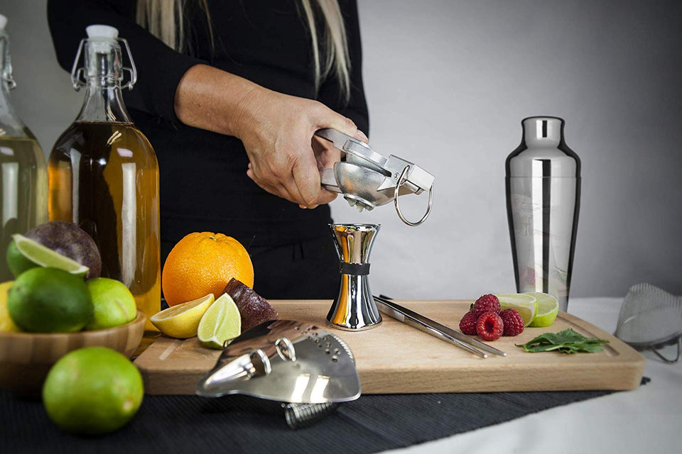 Uber Bar Tools Essential Deluxe Kit de herramientas, chapado en cromo