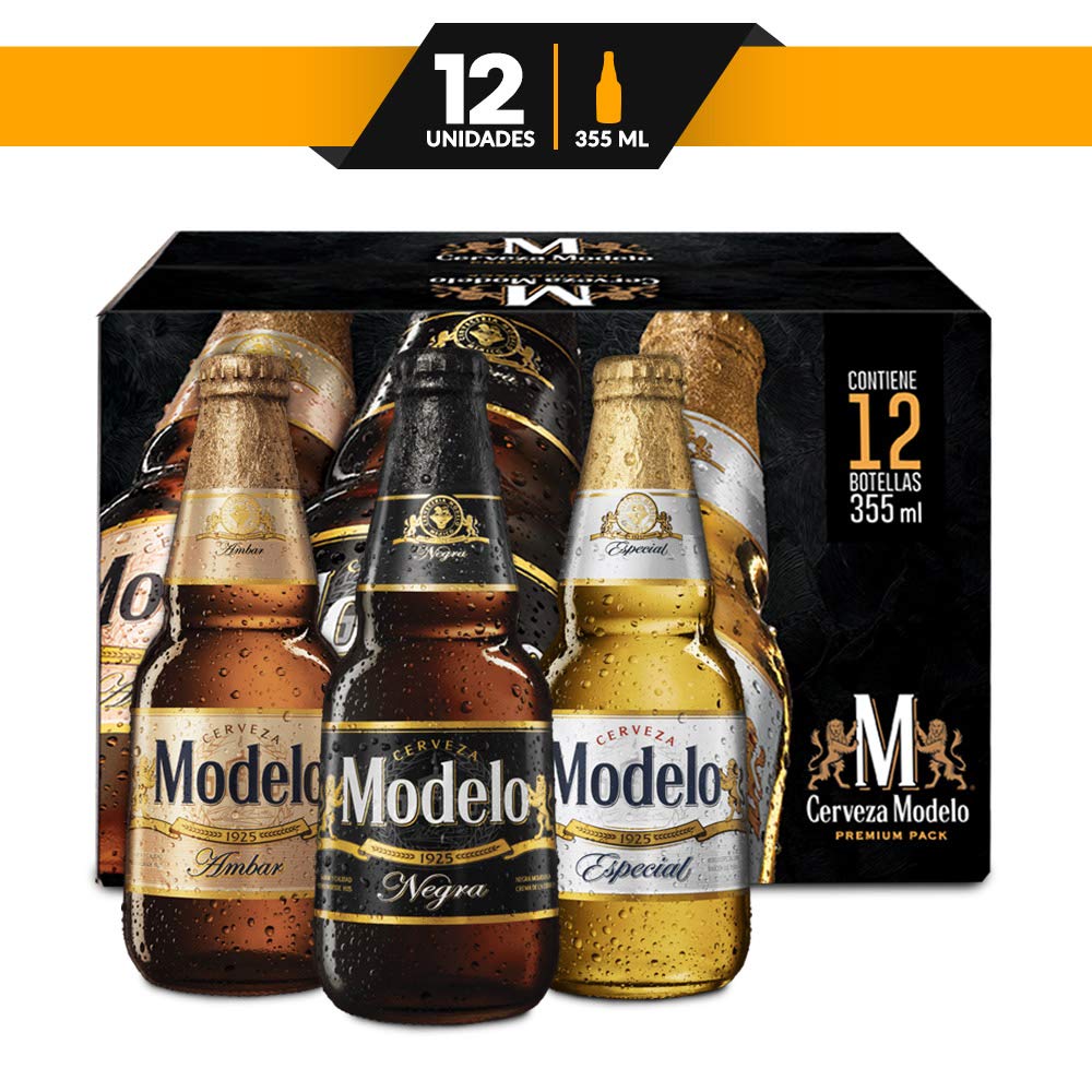 Cerveza Modelo Premium Varias Presentaciones 355 Ml