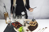 Uber Bar Tools Essential Deluxe Kit de herramientas, chapado en cromo