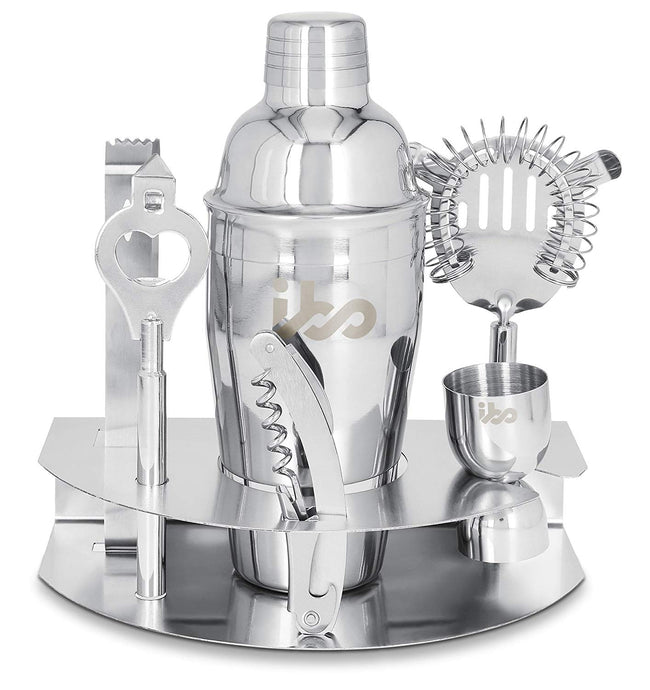 IBO Juego de Coctelera Bar Shaker de Acero Inoxidable (7)